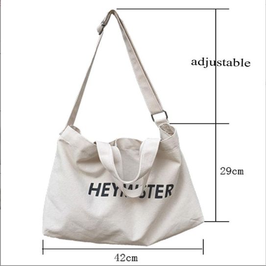 Cotton Canvas Tote Shopping Bag, Multi-function Tote Bag --- as low as $2.30 (Copy)