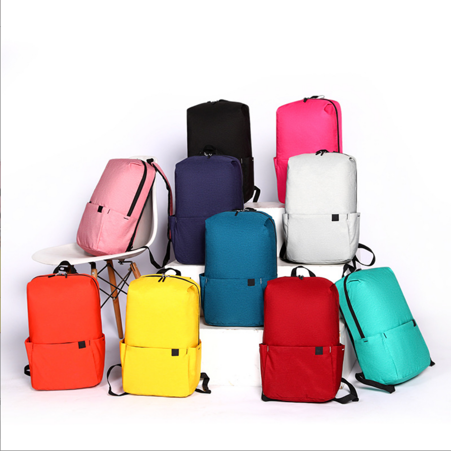 Outdoor Waterproof Lightweight Custom Hiking Travel Day Casual School Bag Sport Backpack for Girls Boys