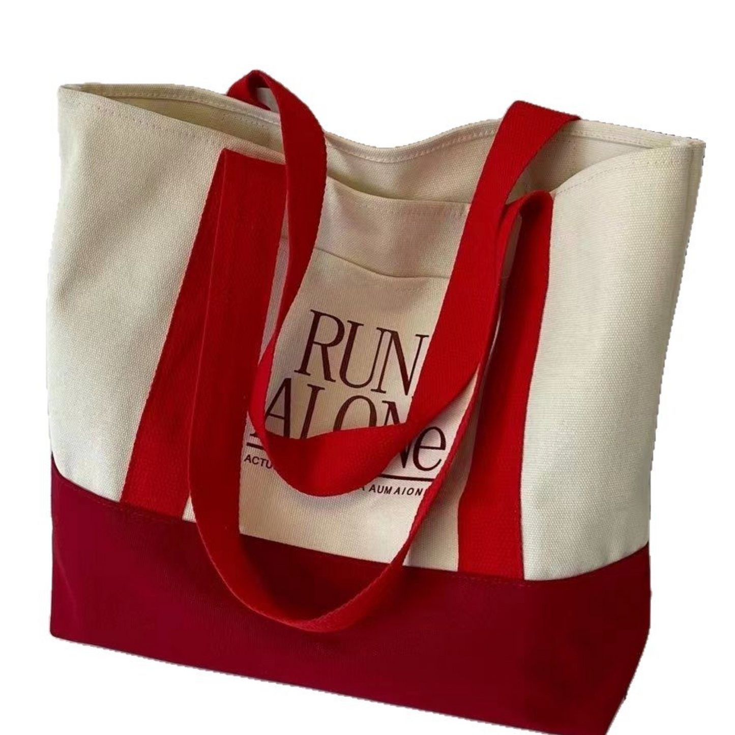 Cotton Canvas Tote Shopping Bag, Multi-function Tote Bag --- as low as $2.30