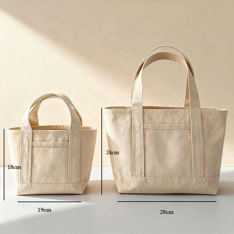 Cotton Canvas Tote Shopping Bag, Multi-function Tote Bag --- as low as $2.3