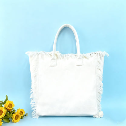 Cotton Canvas Tote Shopping Bag, Multi-function Tote Bag --- as low as $4.60